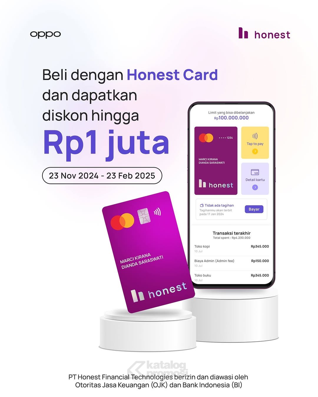 Promo OPPO Find X8 Series dengan Honest Card Diskon hingga 1 Juta 2