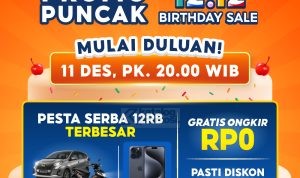 Promo Puncak Shopee 12.12 Birthday Sale MULAI DULUAN 11 DES!