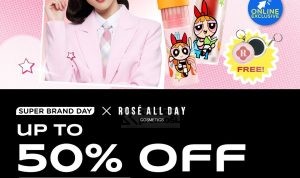 Rose All Day Super Brand Day di Watsons - Diskon hingga 50%