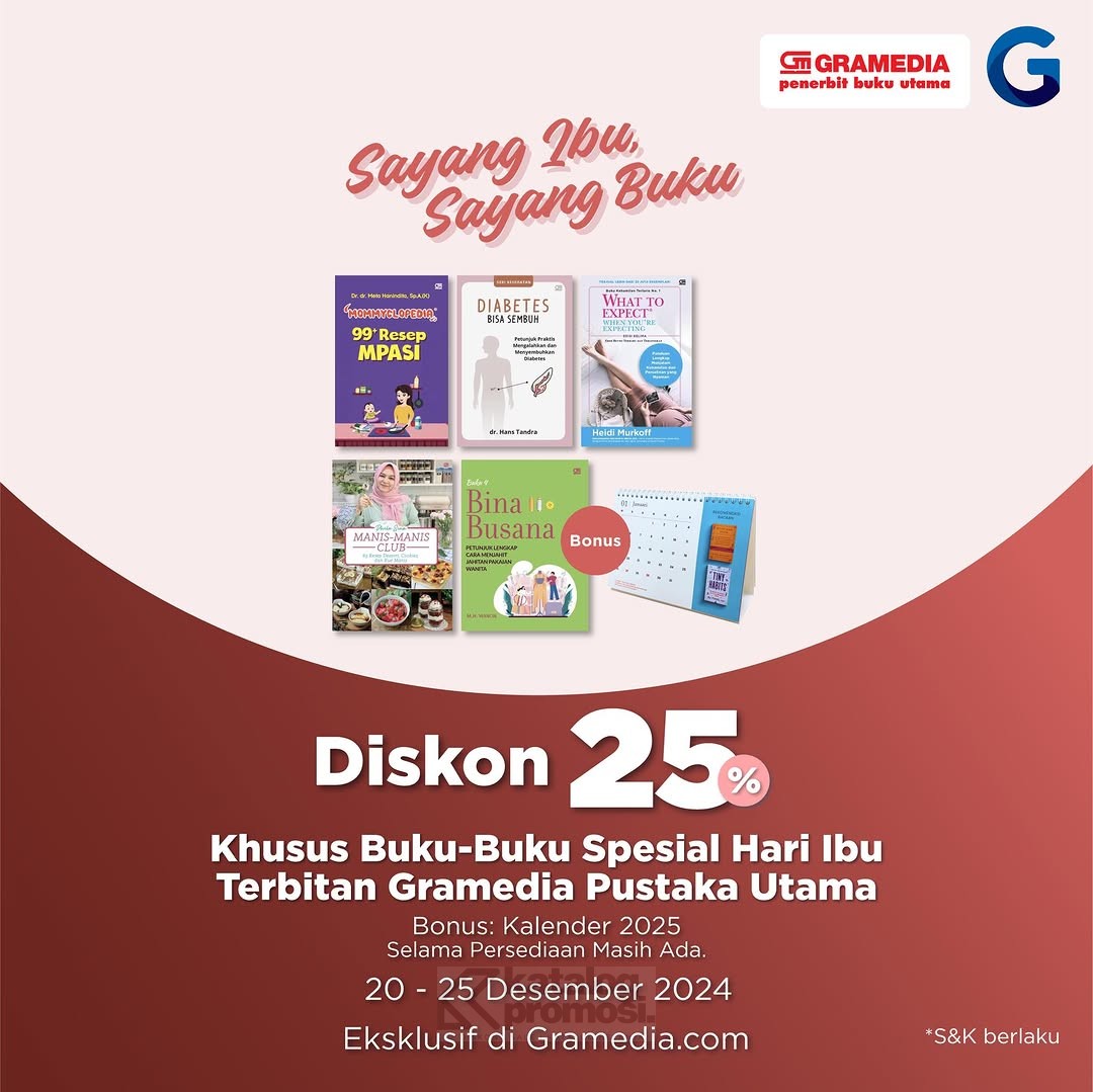 Sayang Ibu Sayang Buku di Gramedia.com Diskon 25%