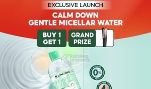 Somethinc Calm Down Gentle Micellar Water Exclusive Launch di Shopee