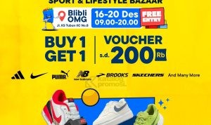 Sport & Lifestyle Bazaar di Blibli OMG Banyak Diskonnya!