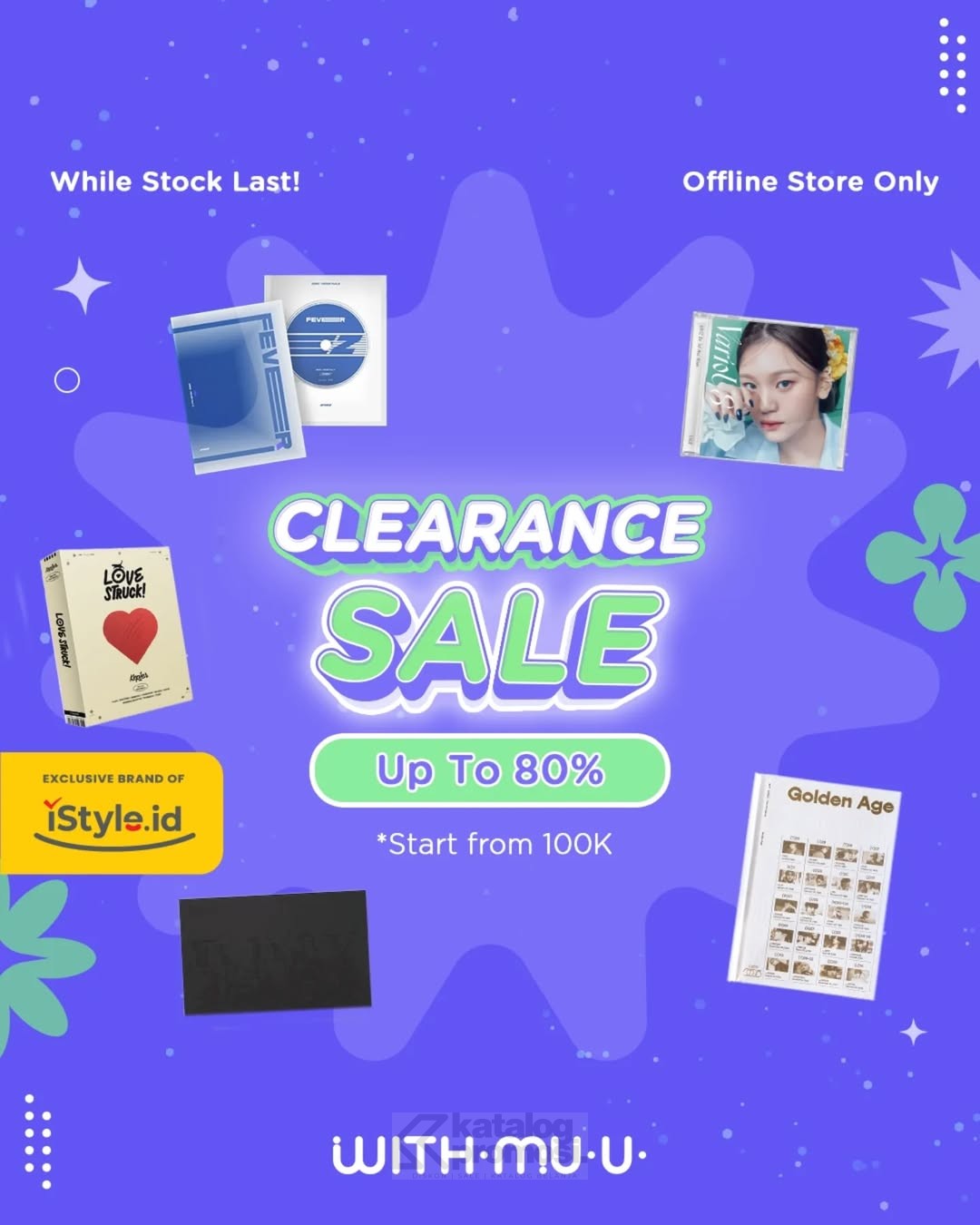 WITHMUU Clearance Sale hingga 80% di Offline Store