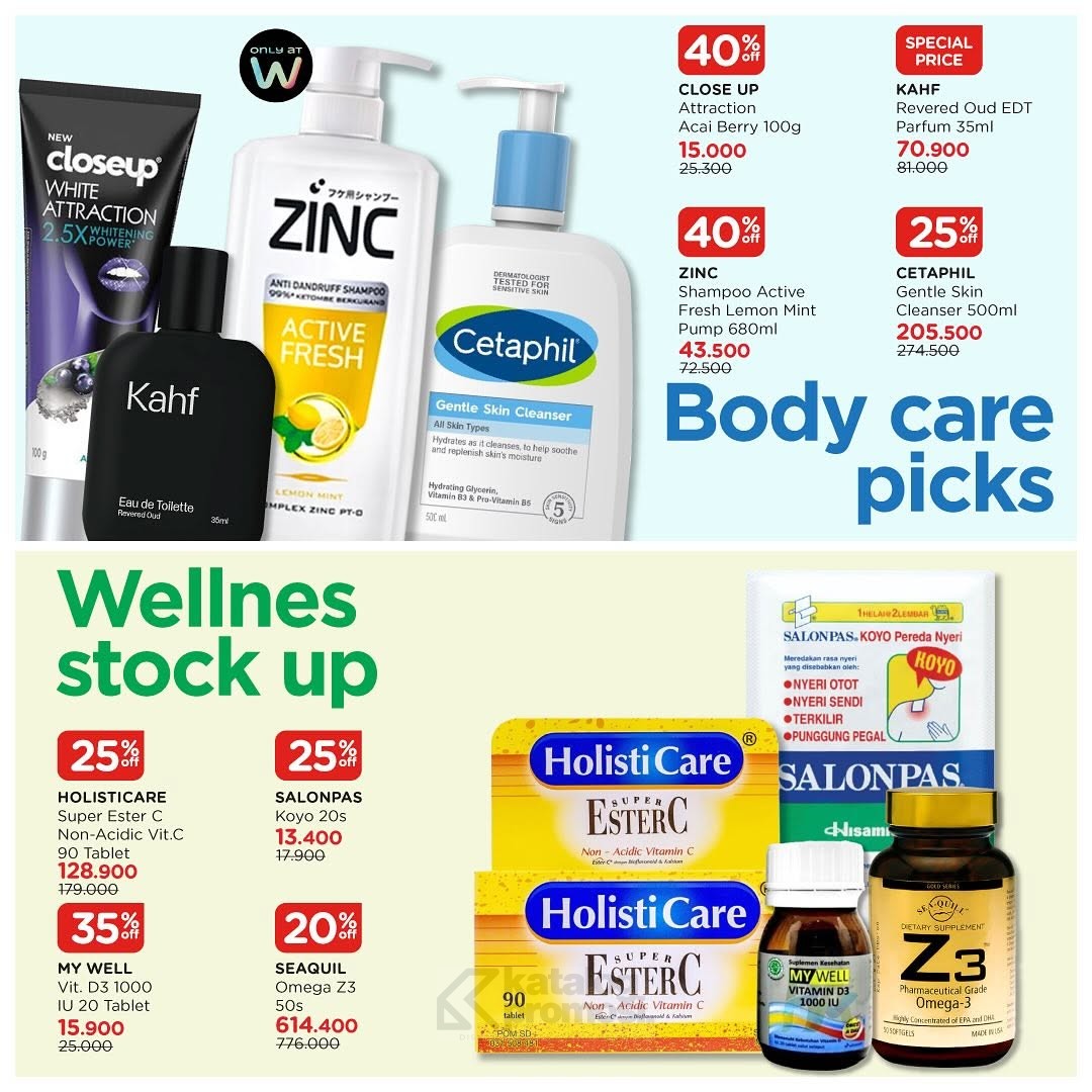 Watsons SUPER PRICE - Super Hemat Diskon Setiap Hari!