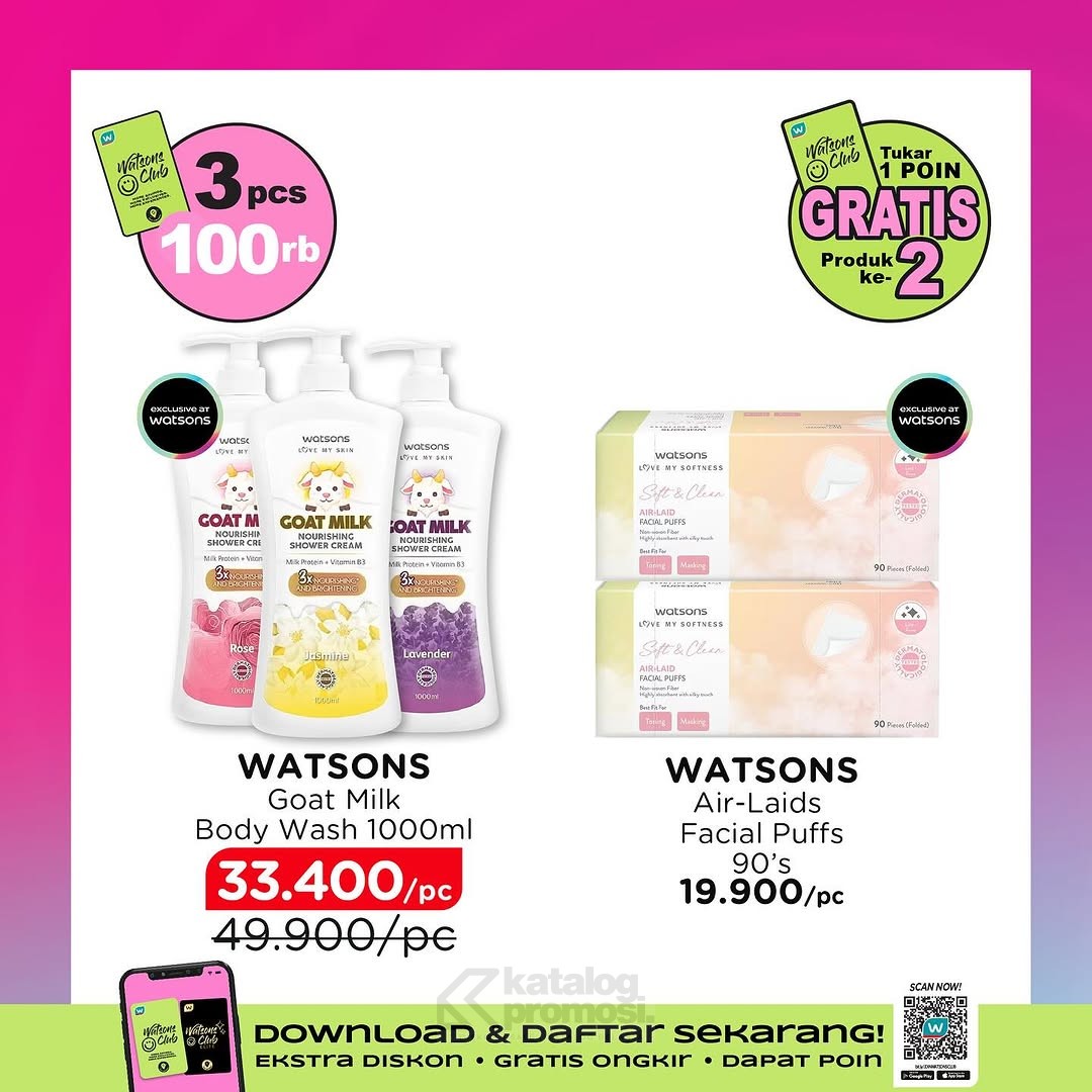 Watsons Store Opening di Lippo Mall Puri 