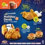 Promo A&W HOLIDAY DEALS Paket Aroma Chicken Golden/ Spicy Mulai Rp. 64.000