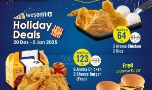 Promo A&W HOLIDAY DEALS Paket Aroma Chicken Golden/ Spicy Mulai Rp. 64.000