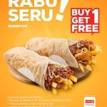 Promo CIRCLE K RABU SERU! BELI 1 GRATIS 1 untuk Beef Burrito