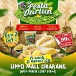 Pesta Durian Keliling di Lippo Mall Cikarang