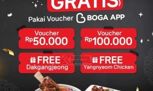 Promo Ebiga Jjamppong Makan GRATIS! Pakai Voucher Boga App