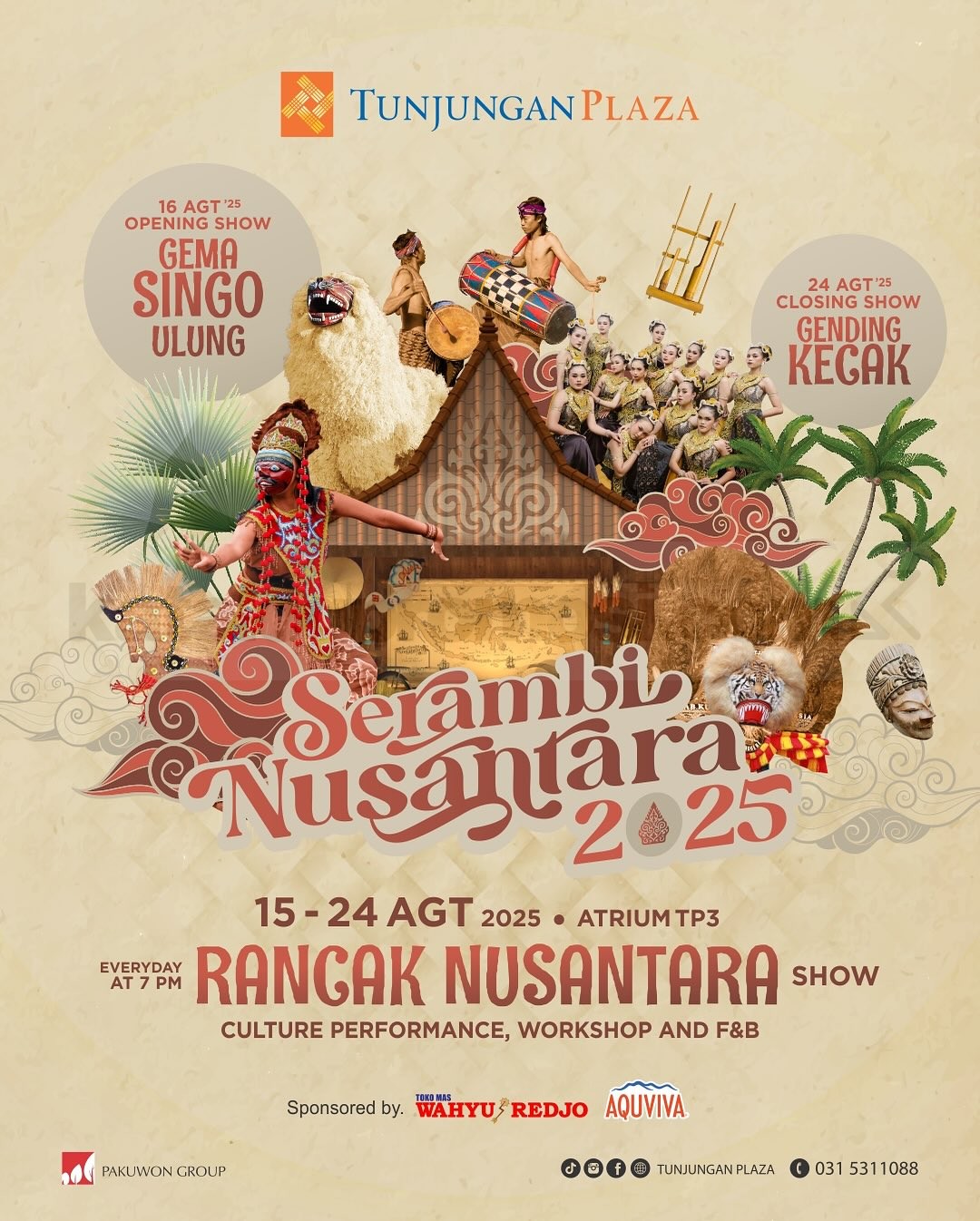 Serambi Nusantara 2025 di Tunjungan Plaza Surabaya Serambi Nusantara 2025 di Tunjungan Plaza Surabaya 1