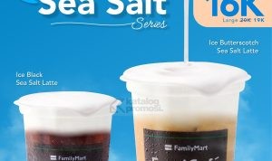 Promo FamilyMart Harga Spesial Sea Salt Series mulai dari Rp. 16K