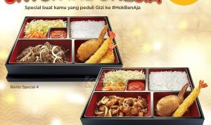 Promo HokBen Hari Gizi Nasional - Beli 2 Bento Special hanya Rp. 95.455