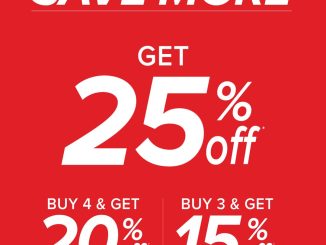 Promo MAX FASHIONS Buy More Save More Up To 25% Off*