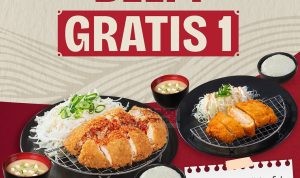 Promo KATSUNYAKA SPESIAL BELI 1 GRATIS 1 MENU*