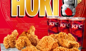 Promo KFC KOMBO DOUBLE HOKI hanya Rp. 80RB!