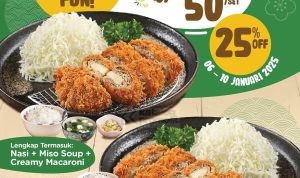 Promo Kimukatsu Beli Chicken Cheese Set Hemat 25%*