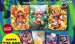 Promo Lawson Trading Card Game One Piece harga mulai Rp35.000