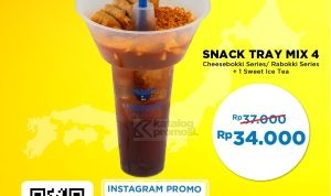 Promo LAWSON INSTAGRAM SPECIAL Snack Tray Mix 4 Hanya Rp. 34ribu