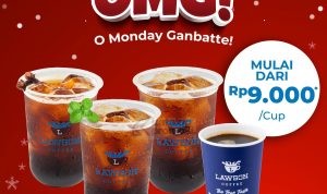 Lawson Promo OMG (O Monday Ganbatte) - Beli Minuman Favorit mulai Rp. 9.000