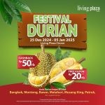 FESTIVAL DURIAN di LIVING PLAZA CINERE