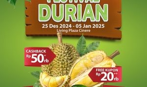 FESTIVAL DURIAN di LIVING PLAZA CINERE