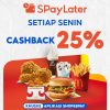 Promo MCDONALDS SPAYLATER CASHBACK 25%