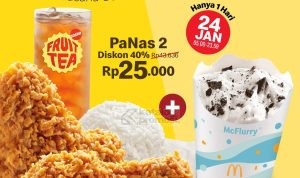 Promo McDonald's Year-End Deal PaNas 2 Cuma Rp25 Ribuan!