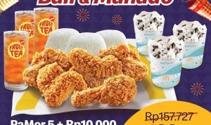 Promo McDonald’s Paket Hemat PaMer 5 + Rp 10.000 Dapat 3 McFlurry Oreo!