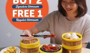 Promo Ocean 8 Selasa & Kamis Fantastis Beli 2 Gratis 1 Dimsum