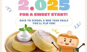 Promo PAN & CO. Back to School Fuffy Pancake Spesial hanya Rp 2.025*