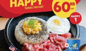 Promo PEPPER LUNCH COMBO SENIN HAPPY! Harga Spesial Paket Pilihan cuma Rp. 60RIBUAN aja