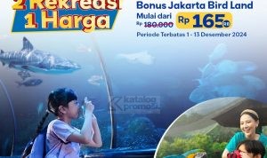 Promo Bundling Sea World Ancol Tiket Bonus Samudra dan Jakarta Bird Land