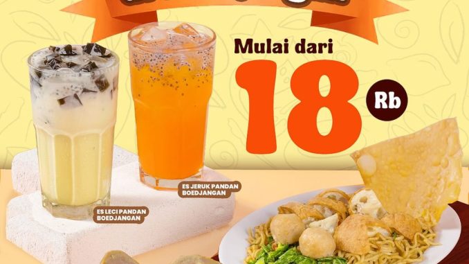 Promo Bakso Boedjangan Menu Baru Laksa Kuah mulai Rp. 18.000 1