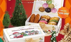 Promo Beard Papa's Christmas Package All in Miracle Hampers Mulai Rp.230.000!