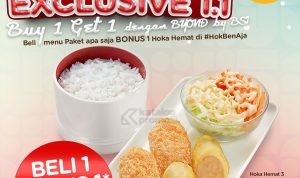 Promo HokBen Buy 1 Get 1 dengan QRIS BYOND BSI