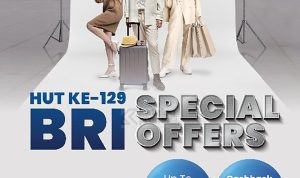 Promo BRI HUT ke-129 Special Offers dan Cashback Hingga Rp1,29 Juta