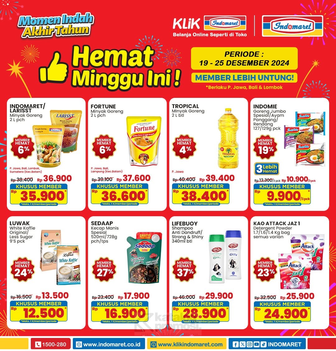 Katalog Promo JSM Alfamart, Indomaret, dan Superindo 20-22: Diskon Minyak Goreng Murah Rp30 Ribuan