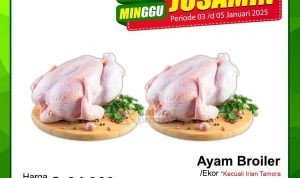 Irian Supermarket & Dept. Store Promo Hot Sale Mingguan 03-05 JANUARI 2025