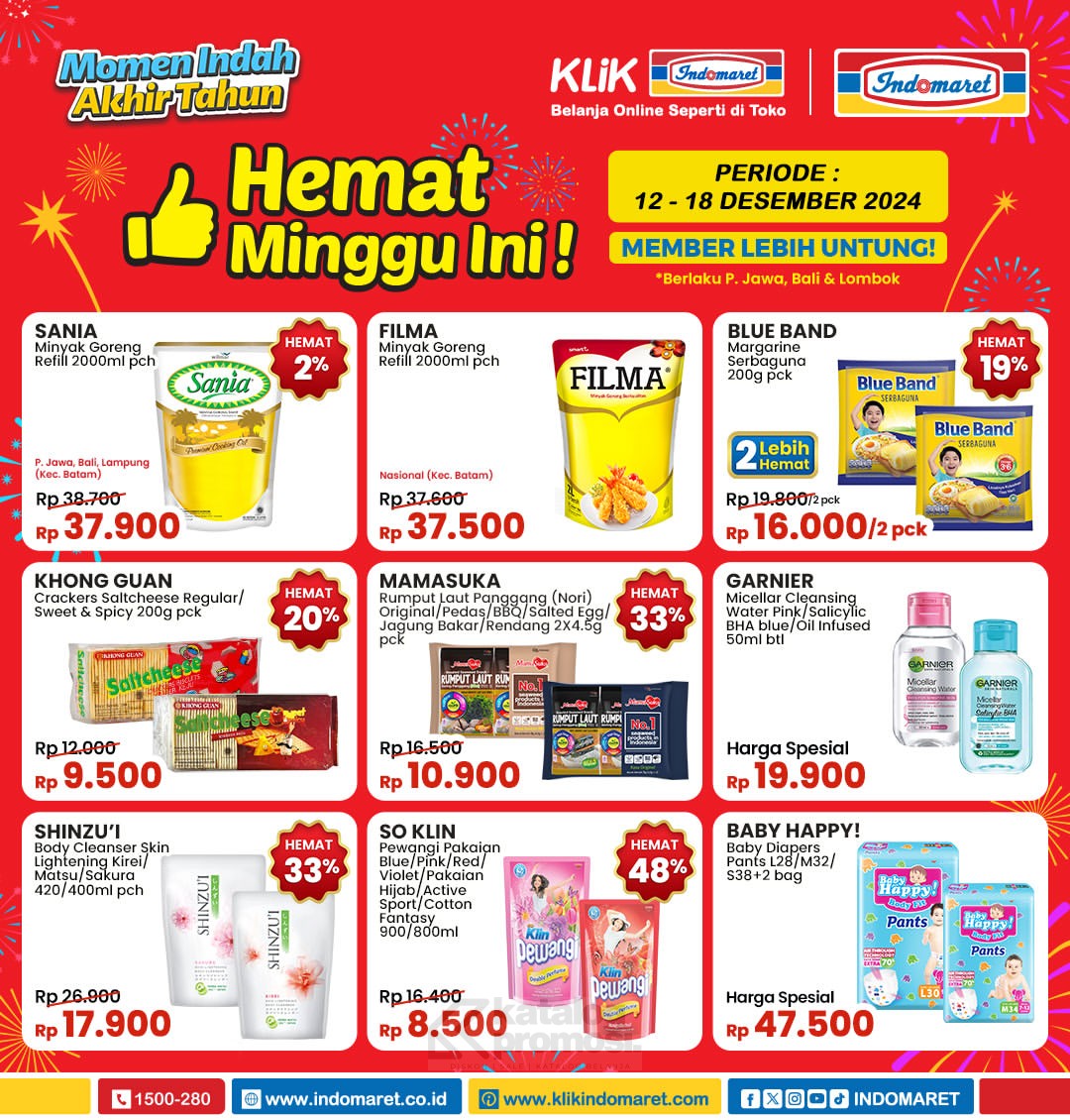 Katalog Promo JSM Indomaret. Alfamart, dan Superindo Sabtu 14 Desember 2024