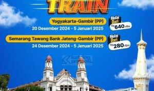 Promo KAI Direct Train Gambir ke Yogyakarta & Semarang mulai Rp. 280.000