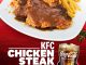 Promo KFC Chicken Steak combo dengan Coca-Cola Zero Sugar mulai Rp. 47.273 di outlet KFC tertentu
