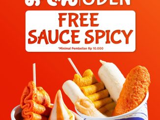 promo LAWSON beli Oden gratis sauce spicy berlaku di seluruh outlet Lawson Indonesia