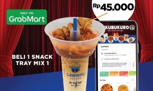 Promo Lawson GrabMart -Snack Tray Mix Rp 45.000