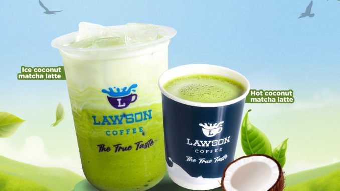 Promo Lawson Coconut Matcha Latte Rp 18.000 berlaku di Lawson terdekat