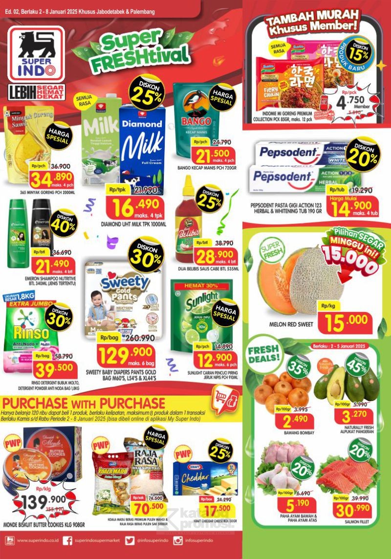 Katalog Promo JSM Indomaret, Alfamart,  dan Superindo 3-5 Januari 2025, Ada Minyak Goreng Murah