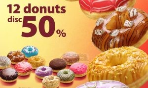 RICHEESE FACTORY Promo MONDAY STARTER PACK - Diskon Hingga 50% setiap pembelian 12pcs Donut