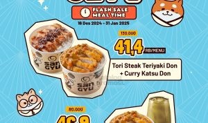 Promo SAN GYU FLASH SALE - BELI 1 GRATIS 1 MENU*