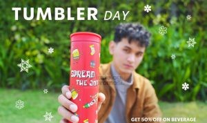 Promo STARBUCKS TUMBLER DAY DISKON MINUMAN hingga 50%