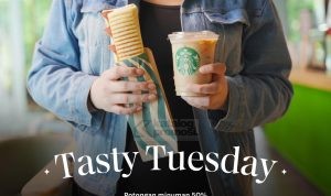 Promo STARBUCKS TASTY TUESDAY DISKON 50% untuk Minuman